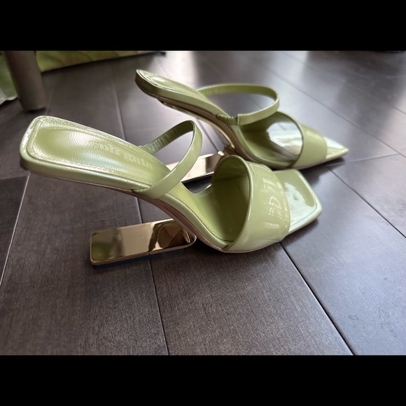 NWT Cult Gaia Rene sandal in Palm, size 37 - Picture 3 of 7